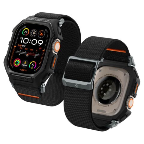 8 SPIGEN LITE FIT ”PRO” narukvica/zaštita za APPLE WATCH ULTRA 1 / 2 (49 mm) MATTE BLACK - Slika 9