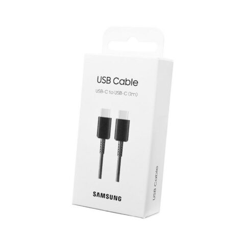 Originalan USB-C u USB-C kabel Samsung EP-DA705BBEGWW - 1m - crna (original pakiranje) - Slika 1