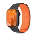 TECH-PROTECT ICONBAND MAGNETIC narukvica APPLE WATCH 4 / 5 / 6 / 7 / 8 / 9 / SE / ULTRA 1 / 2 (42 / 44 / 45 / 49 mm) BLACK/ORANGE