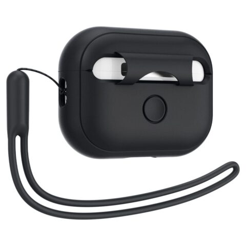 SPIGEN SILICONE FIT STRAP zaštita za APPLE AIRPODS PRO 1 / 2 (crna) - Slika 4