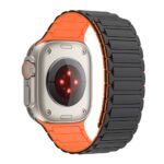 TECH-PROTECT ICONBAND MAGNETIC narukvica APPLE WATCH 4 / 5 / 6 / 7 / 8 / 9 / SE / ULTRA 1 / 2 (42 / 44 / 45 / 49 mm) BLACK/ORANGE - Slika 8