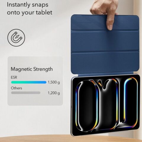 6 ESR REBOUND MAGNETIC zaštita za iPAD PRO 11 5 / 2024 (NAVY BLUE) - Slika 4