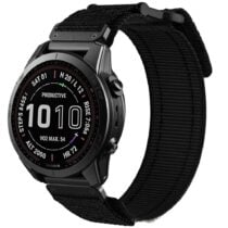 TECH-PROTECT SCOUT PRO narukvica GARMIN FENIX 3 / 5X / 3HR / 5X PLUS / 6X / 6X PRO / 7X / 8 (51 mm) (crna)