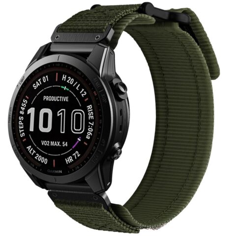 TECH-PROTECT SCOUT PRO narukvica GARMIN FENIX 5 / 6 / 6 PRO / 7 (MILITARY GREEN) - Slika 6
