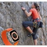 TECH-PROTECT NYLON PRO narukvica APPLE WATCH 4 / 5 / 6 / 7 / 8 / SE / ULTRA (42 / 44 / 45 / 49 mm) BLACK / ORANGE - Slika 3