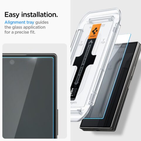 SPIGEN ”EZ FIT” 2x kaljena stakla za Samsung GALAXY Z FOLD 6 - Slika 11