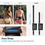 2x komada SPIGEN A620 UNIVERZALNA vodootporna torbica za mobitele (oko struka) - Slika 10