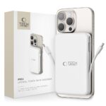 TECH-PROTECT PB31 LIFEMAG MAGSAFE POWER BANK snage 10000mAh (bijela)