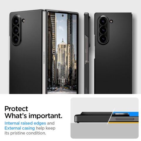 SPIGEN AIRSKIN zaštita za Samsung GALAXY Z FOLD 6 (crna) - Slika 14