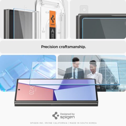 SPIGEN ”EZ FIT” 2x kaljena stakla za Samsung GALAXY Z FOLD 6 - Slika 15