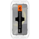 2x SPIGEN GLAS.TR ”EZ FIT” za Samsung S24 (PRIVACY) metalizirano - Slika 3