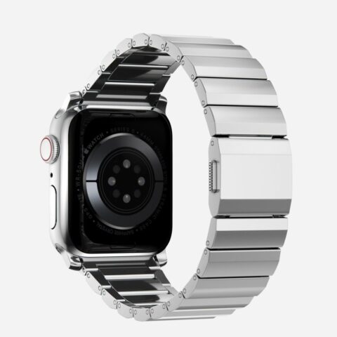 TECH-PROTECT STEELBAND narukvica APPLE WATCH 4 / 5 / 6 / 7 / 8 / 9 / SE / ULTRA 1 / 2 (42 / 44 / 45 / 49mm) SILVER - Slika 3