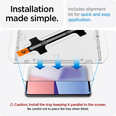 2 SPIGEN GLAS.TR ”EZ FIT” kaljeno staklo za iPAD PRO 13 7 / 2024 - Slika 3