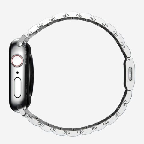 TECH-PROTECT STEELBAND narukvica APPLE WATCH 4 / 5 / 6 / 7 / 8 / 9 / SE / ULTRA 1 / 2 (42 / 44 / 45 / 49mm) SILVER - Slika 4