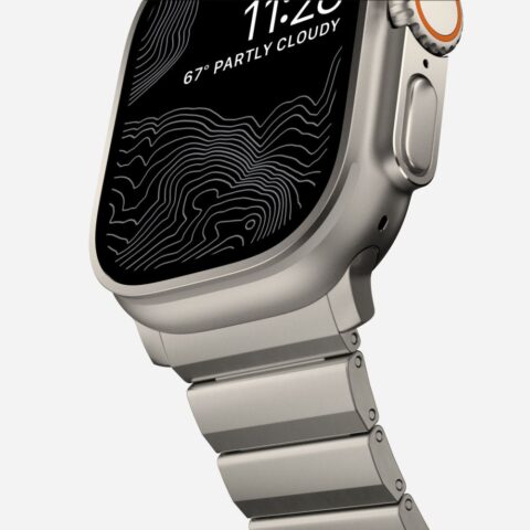 TECH-PROTECT STEELBAND narukvica APPLE WATCH 4 / 5 / 6 / 7 / 8 / 9 / SE / ULTRA 1 / 2 (42 / 44 / 45 / 49mm) TITANIUM - Slika 6