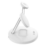 Tech-Protect QI15W-A35 3 u 1 MAGNETIC MAGSAFE bežični punjač (bijeli) - Slika 6