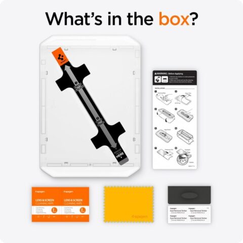 5 SPIGEN GLAS.TR ”EZ FIT” kaljeno staklo za iPAD PRO 13 7 / 2024 - Slika 6