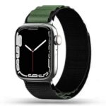 TECH-PROTECT NYLON PRO narukvica APPLE WATCH 6 / 7 / 8 / SE / ULTRA (42 / 44 / 45 / 49 mm) BLACK / MILITARY GREEN