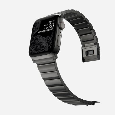TECH-PROTECT STEELBAND narukvica APPLE WATCH 4 / 5 / 6 / 7 / 8 / 9 / SE / ULTRA 1 / 2 (42 / 44 / 45 / 49mm) CRNA - Slika 7