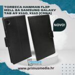 TORBICA HANMAN flip SAMSUNG GALAXY TAB A9 X110, X115 (CRNA)