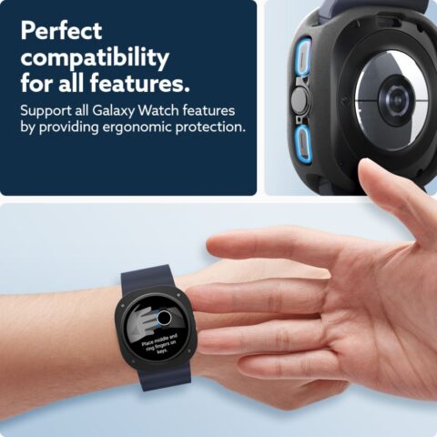 CASEOLOGY VAULT zaštita za SAMSUNG GALAXY WATCH ULTRA (47 mm) MATTE BLACK - Slika 11