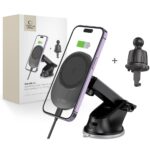 Tech-Protect MM15W-V1 MAGNETIC MAGSAFE DASHBOARD & VENT bežični punjač 15W