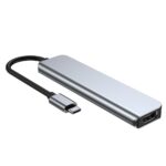 TECH-PROTECT V4-HUB ADAPTER 6 u 1 (sivi) - Slika 3