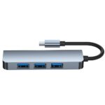 TECH-PROTECT V1-HUB ADAPTER 4 u 1 (sivi) - Slika 5
