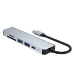 TECH-PROTECT V4-HUB ADAPTER 6 u 1 (sivi) - Slika 5