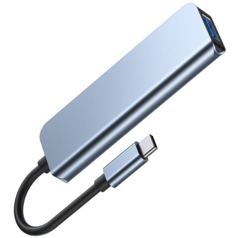6 TECH-PROTECT V1-HUB ADAPTER 4 u 1 (sivi) - Slika 6