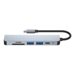 TECH-PROTECT V4-HUB ADAPTER 6 u 1 (sivi) - Slika 6