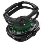 SPIGEN RUGGED ARMOR SAMSUNG GALAXY WATCH ULTRA (47 mm) MATTE BLACK - Slika 7