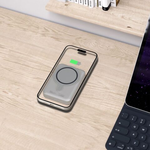 TECH-PROTECT PB11 LIFEMAG MAGSAFE POWER BANK 10.000 mAh (TITANIUM) - Slika 8