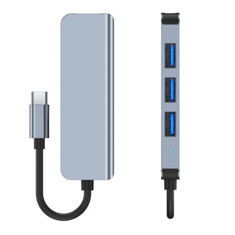 8 TECH-PROTECT V1-HUB ADAPTER 4 u 1 (sivi) - Slika 8