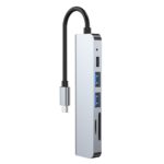 TECH-PROTECT V4-HUB ADAPTER 6 u 1 (sivi) - Slika 8