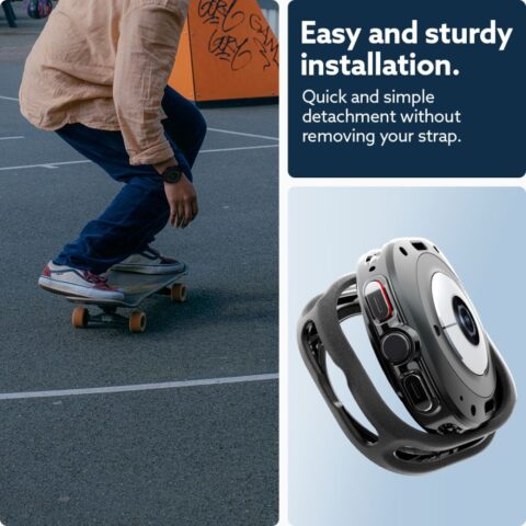 CASEOLOGY VAULT zaštita za SAMSUNG GALAXY WATCH ULTRA (47 mm) MATTE BLACK - Slika 10