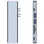 TECH-PROTECT V5-HUB ADAPTER 7 u 1 (sivi) - Slika 9