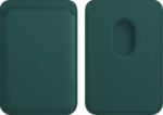 MagSafe Wallet / magnetski držač kartica / magnetski novčanik (TAMNO ZELENI)