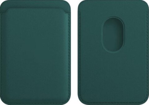 MagSafe Wallet / magnetski držač kartica / magnetski novčanik (TAMNO ZELENI) - Slika 1