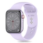 TECH-PROTECT SILICONE narukvica za APPLE WATCH 6 / 7 / 8 / 9 / 10 / SE / ULTRA 1 / 2 (44 / 45 / 46 / 49 mm) ELEGANT PURPLE