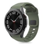 TECH-PROTECT SILICONE LINE narukvica za SAMSUNG GALAXY WATCH 4 / 5 / 5 PRO / 6 / 7 / FE (OLIVE GREEN)