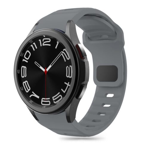TECH-PROTECT SILICONE LINE narukvica za SAMSUNG GALAXY WATCH 4 / 5 / 5 PRO / 6 / 7 / FE (CRAYON GREY) - Slika 1