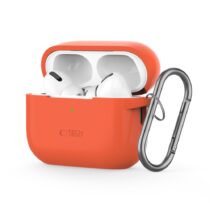 TECH-PROTECT SILICONE HOOK zaštita za APPLE AIRPODS PRO 1 / 2 (NEON ORANGE)