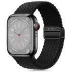 TECH-PROTECT NYLONMAG narukvica za APPLE WATCH 6 / 7 / 8 / 9 / 10 / SE (40 / 41 / 42 mm) crna