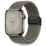 TECH-PROTECT NYLONMAG narukvica za APPLE WATCH 6 / 7 / 8 / 9 / 10 / SE / ULTRA 1 / 2 (44 / 45 / 46 / 49 MM) OLIVE GREY