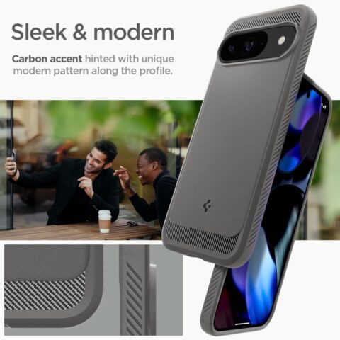 SPIGEN RUGGED ARMOR zaštita za PIXEL 9 / 9 PRO (MARBLE GREY) - Slika 12