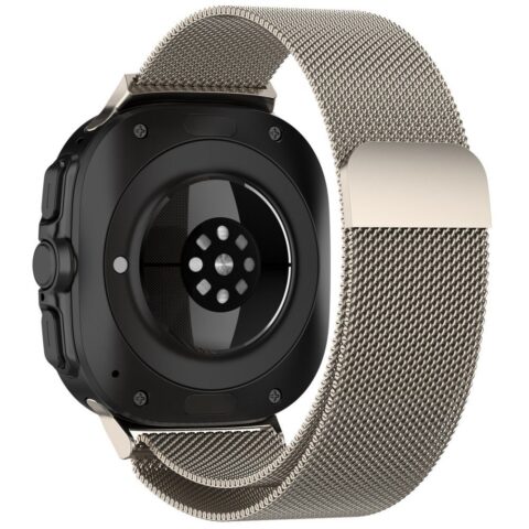 11 TECH-PROTECT MILANESEBAND SAMSUNG GALAXY WATCH ULTRA (47 mm) STARLIGHT - Slika 9