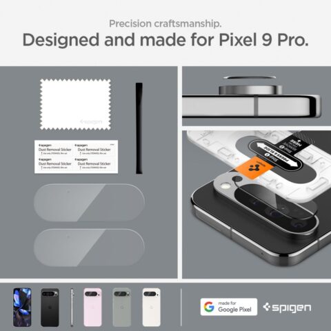 15 SPIGEN OPTIK.TR CAMERA zaštita 2 komada za GOOGLE PIXEL 9 PRO - Slika 16