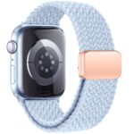 TECH-PROTECT NYLONMAG narukvica za APPLE WATCH 6 / 7 / 8 / 9 / 10 / SE (40 / 41 / 42 mm) BABY BLUE - Slika 4