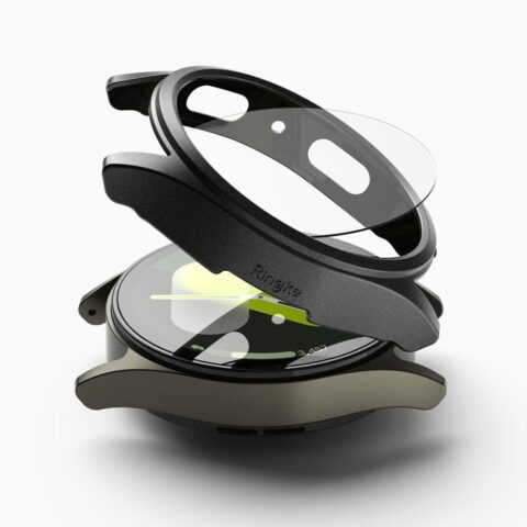 RINGKE SLIM & kaljeno staklo za GALAXY WATCH 7 (40 mm) TITANIUM BLACK - Slika 3